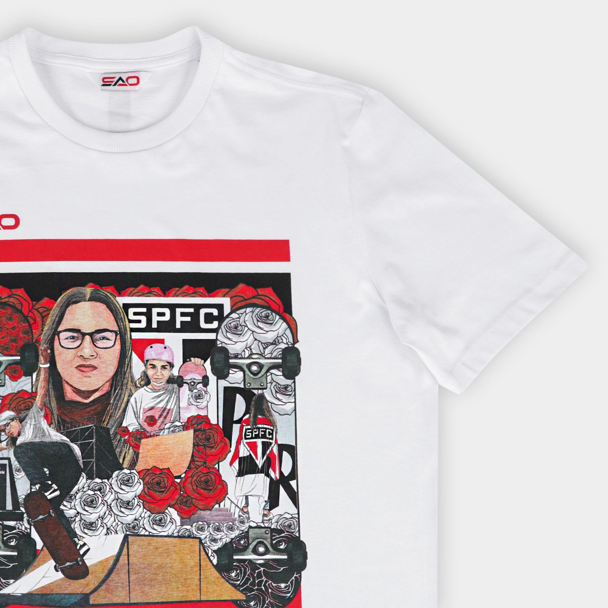 Camiseta São Paulo  Linha Pamela - Tam: P - 5