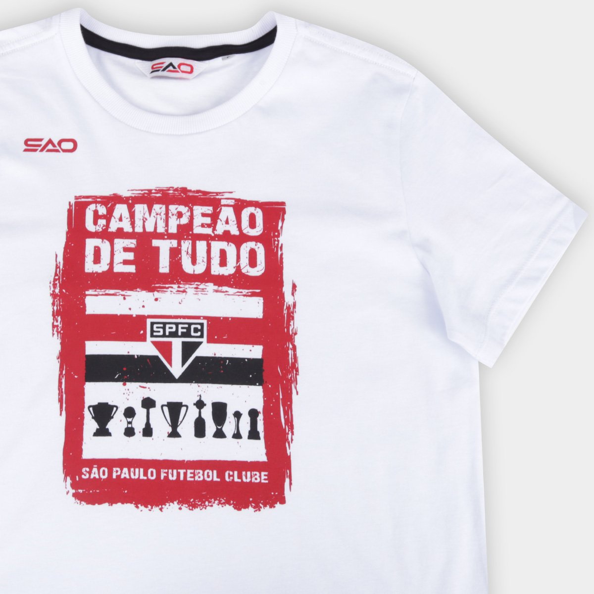 Camiseta São Paulo Campeão Feminina - Tam: P - 3