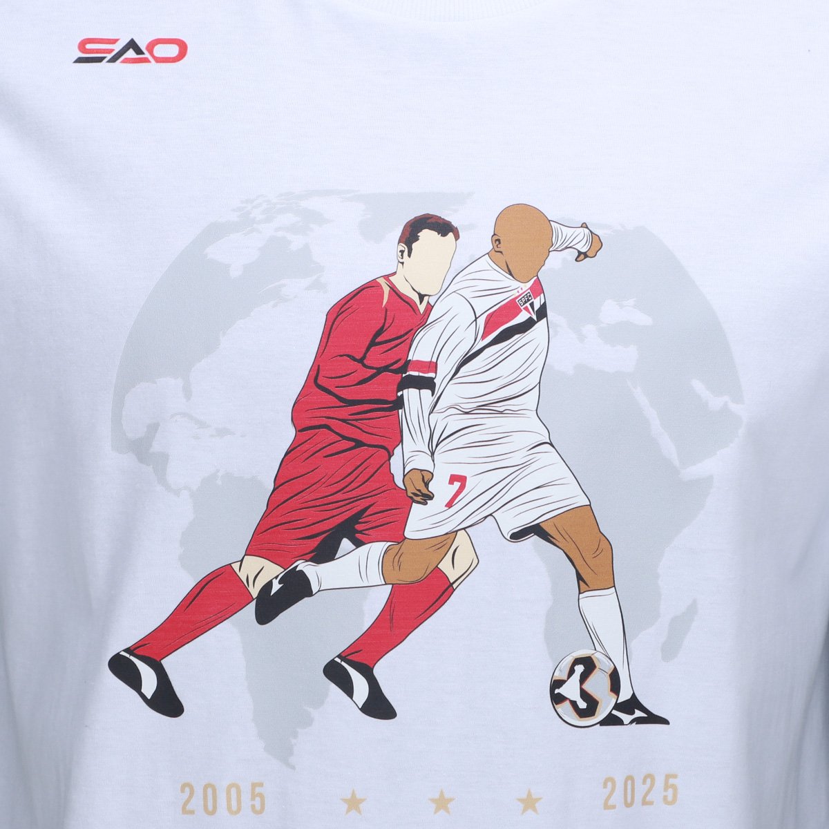 Camiseta São Paulo Mineiro Masculina - Tam: P - 2