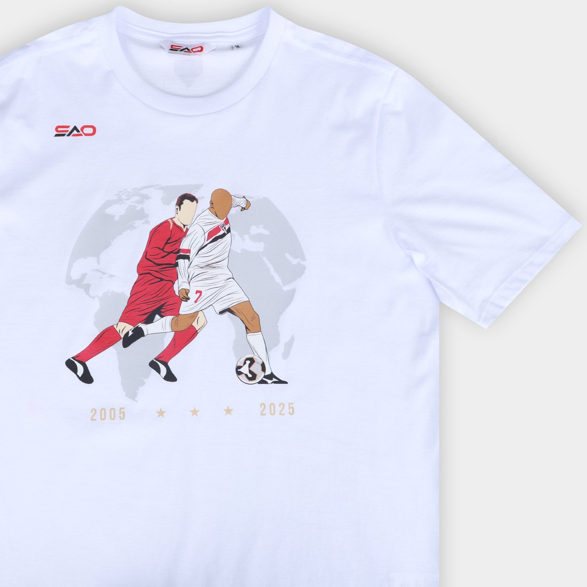 Camiseta São Paulo Mineiro Masculina - Tam: P - 3