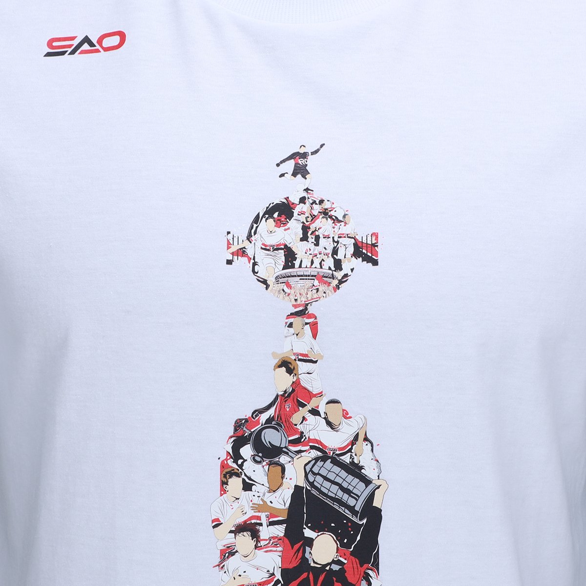 Camiseta São Paulo Taça Libertadores Masculina - Tam: P - 2