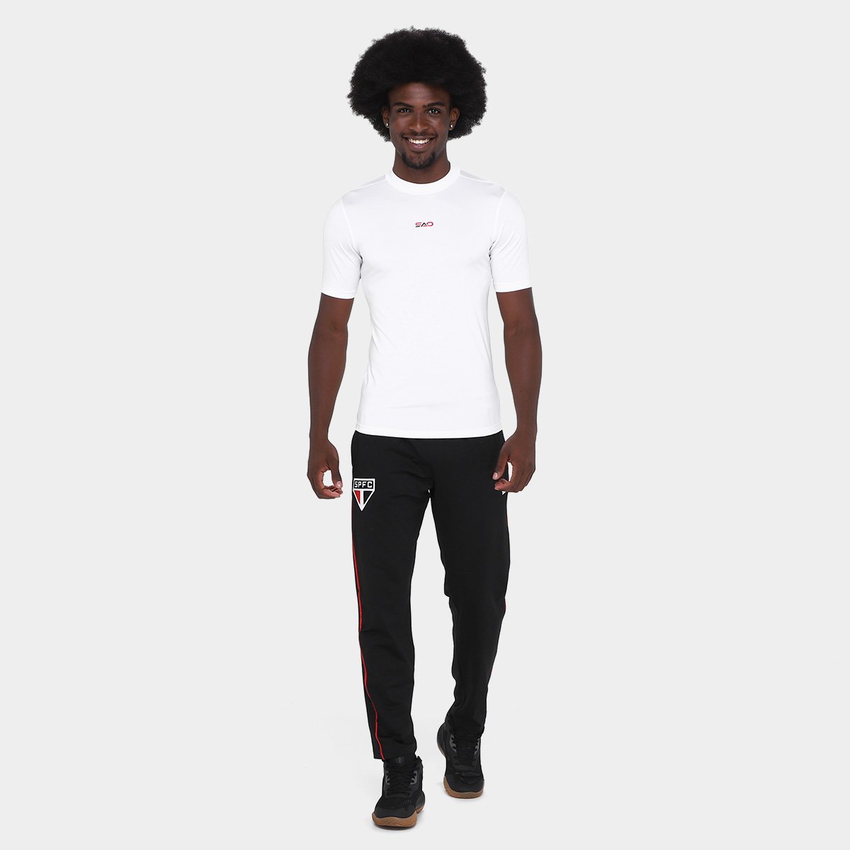 Camisa São Paulo I Masculina - Tam: P - 3