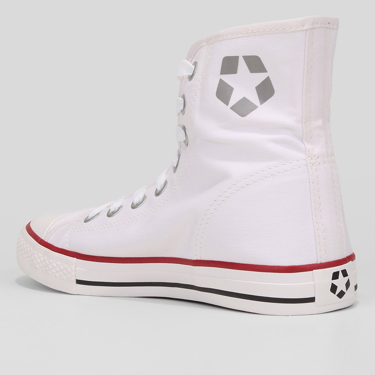 Tênis Cano Médio Street Star Canvas Hi Masculino - Tam: 41 - 3