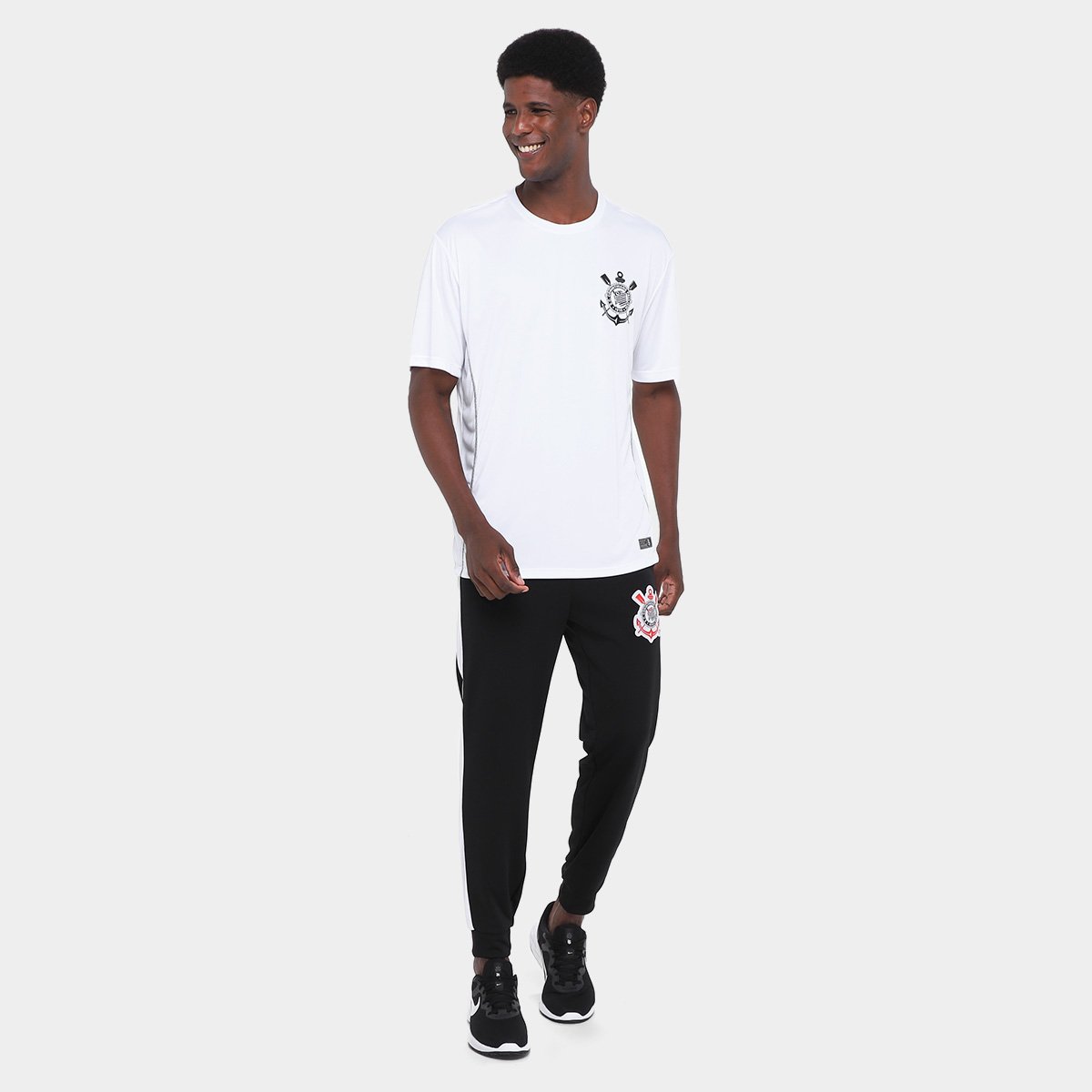 Camisa Corinthians Coimbra Fitness Masculina - Tam: EGG - 5