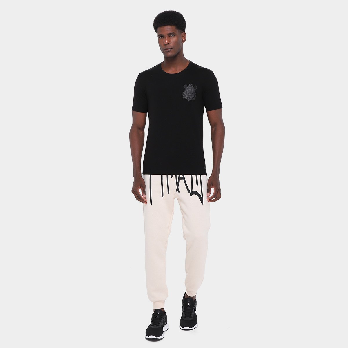 Calça Jogger Corinthians Coimbra Masculina - Tam: EGG - 3