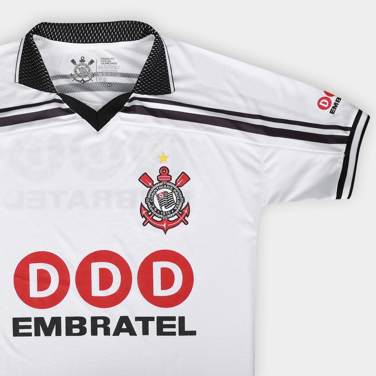 Camiseta Corinthians DDD Masculina - Tam: P - 5