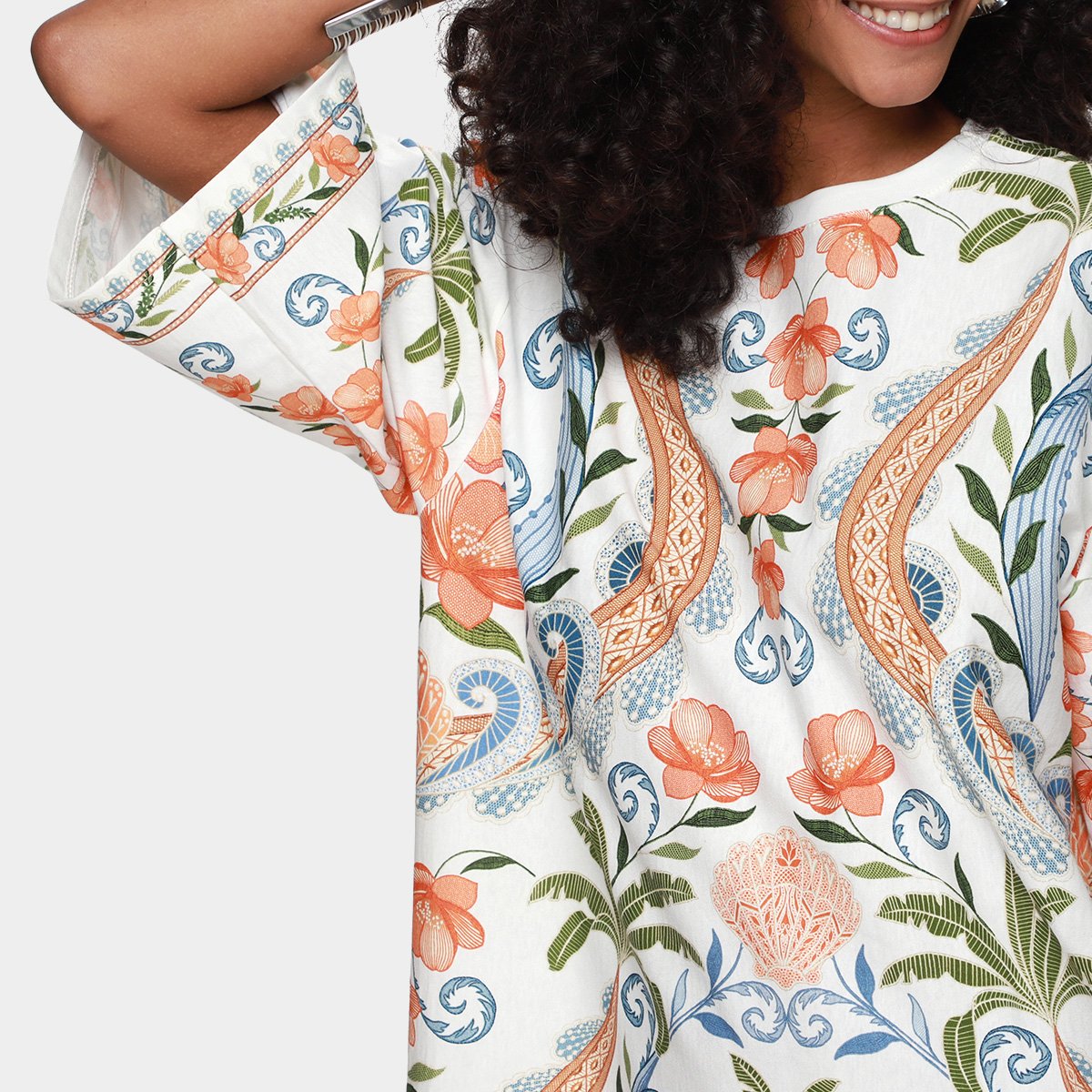 Vestido Farm T-Shirt Big Tina - Tam: P - 2