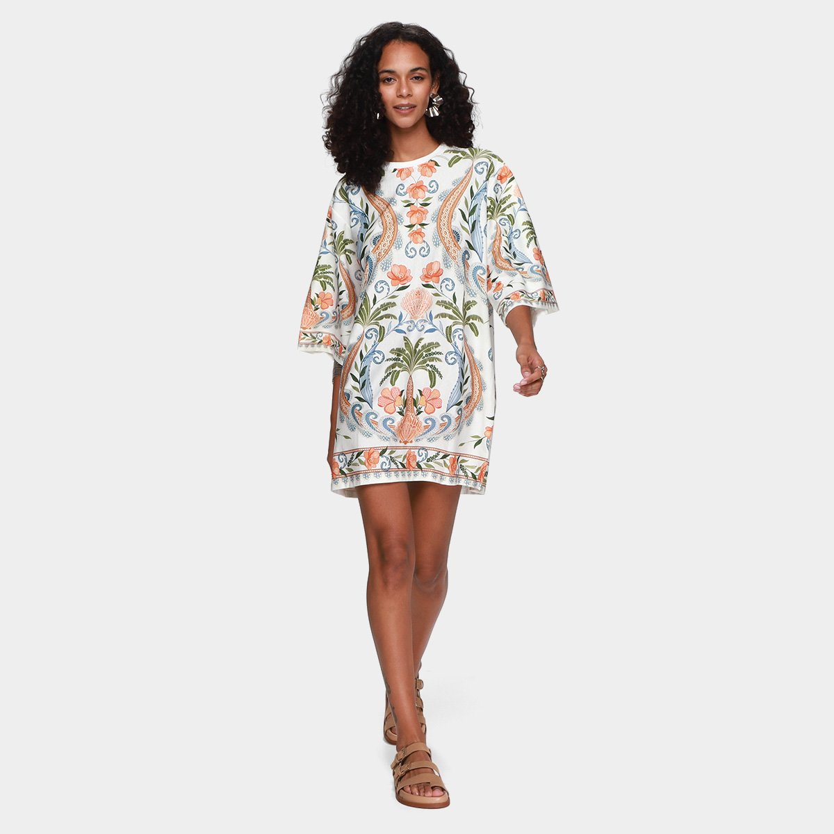 Vestido Farm T-Shirt Big Tina - Tam: P - 3