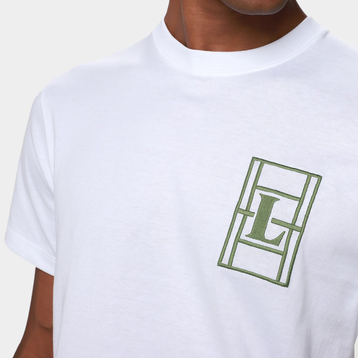 Camiseta Lacoste Casual Masculina - Tam: G - 2