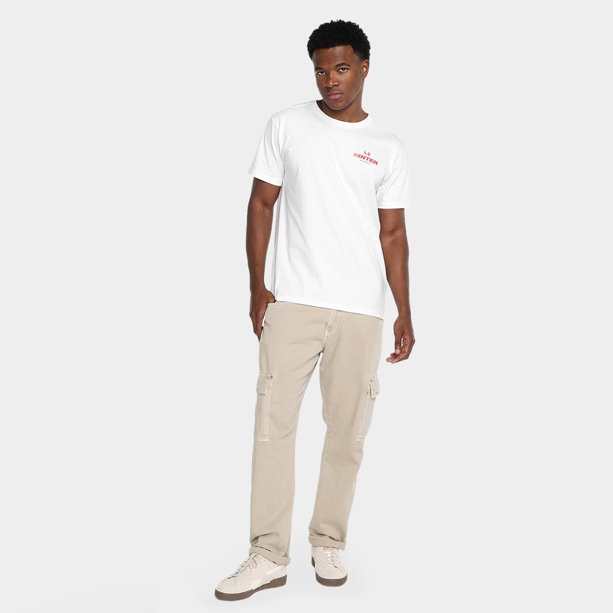 Camiseta Internacional Vivo Reserva Masculina - Tam: P - 3