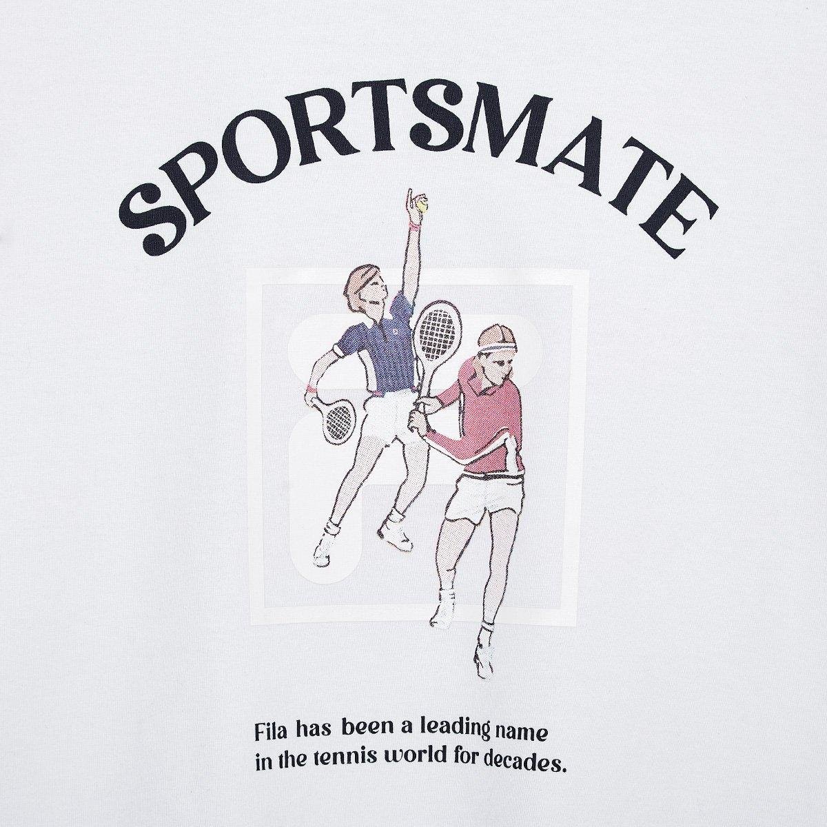 Camiseta Infantil Fila Regular Sportmate Tennis Club Menino - Tam: 12A - 1