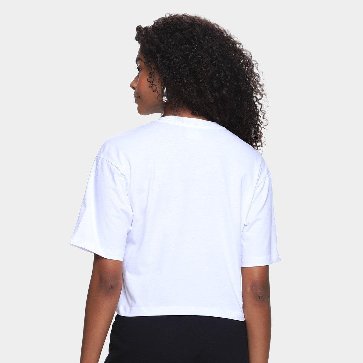 Camiseta Fila Cropped Comfort Classic Feminina - Tam: P - 1