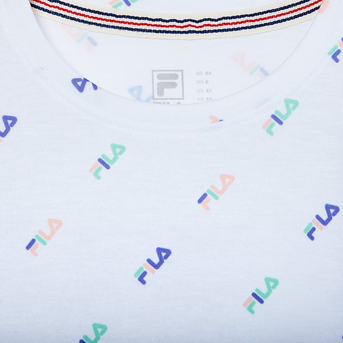 Camiseta Infantil Fila Full Menina - Tam: 8A - 1