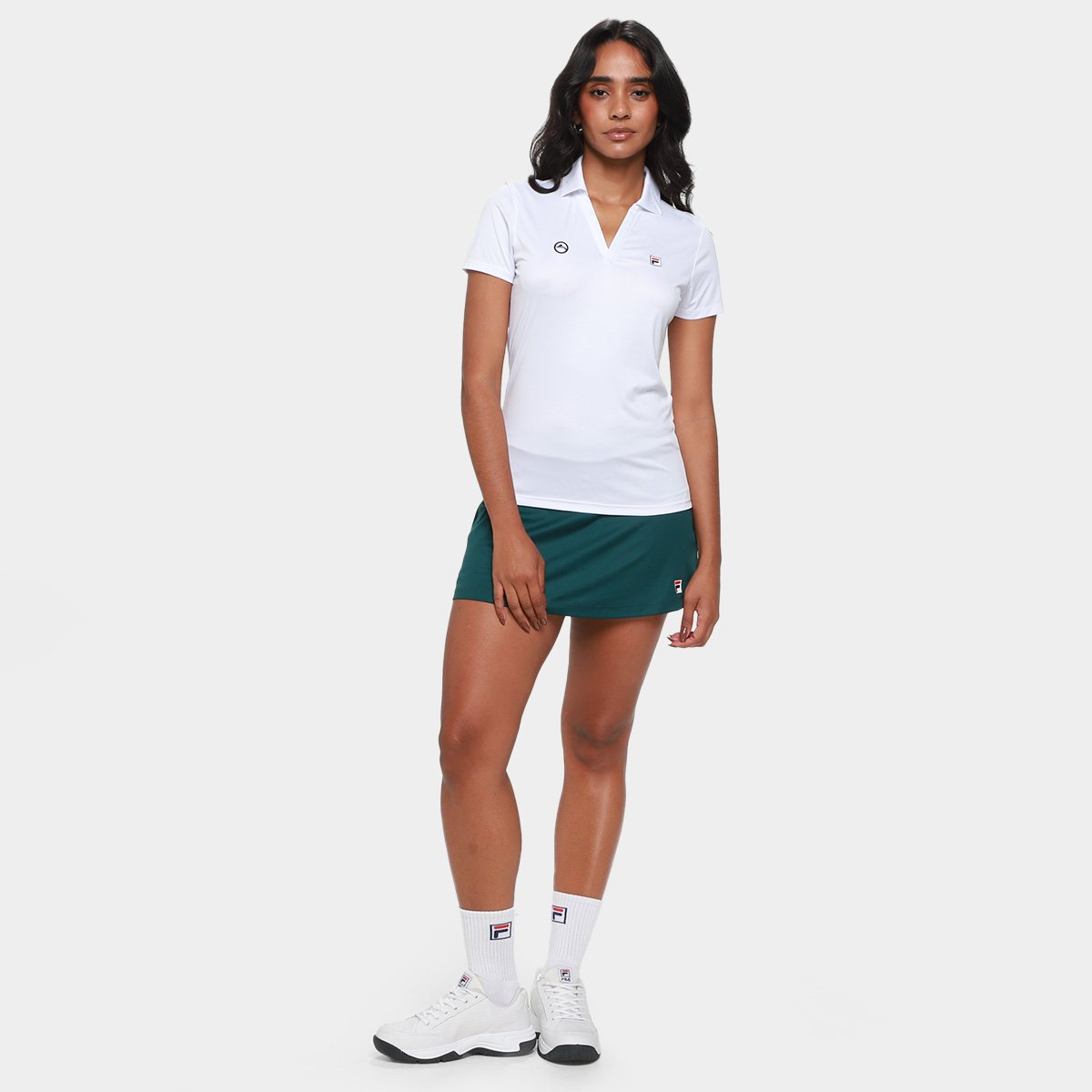 Camisa Polo Fila FBox Tennis Basic Ro 26 Feminina - Tam: M - 3
