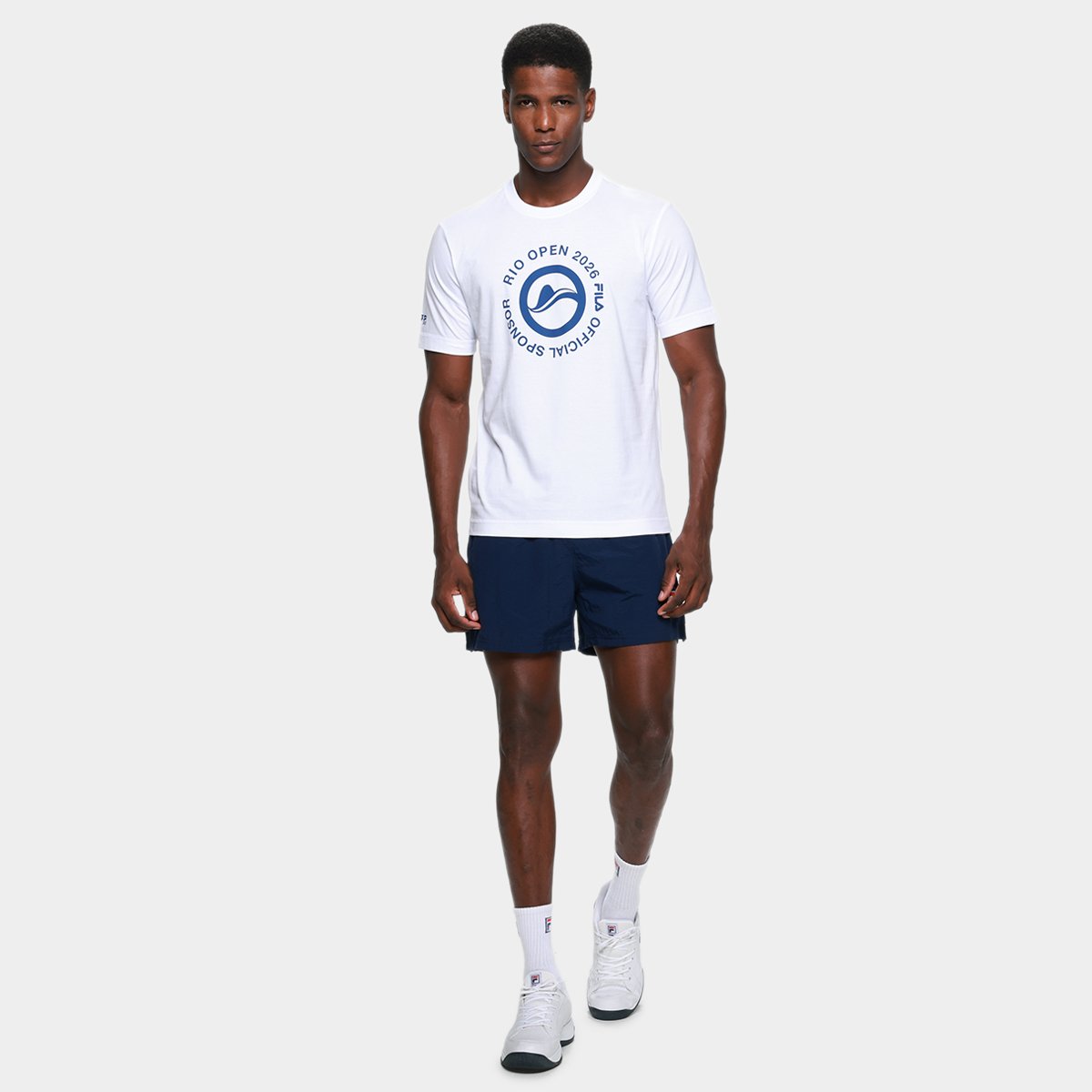 Camiseta Fila Official Sponsor Rio O Masculina - Tam: P - 3