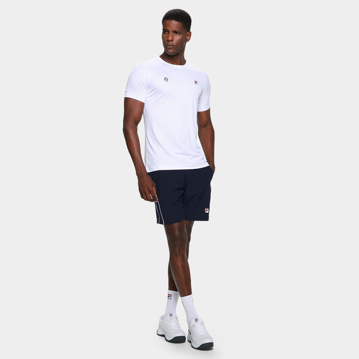 Camiseta Fila Player FBox II Ro 26 Masculina - Tam: P - 3
