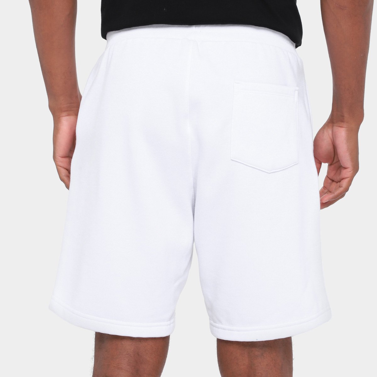 Bermuda de Moletom Santos Meu Primeiro Amor Masculina - Tam: P - 1