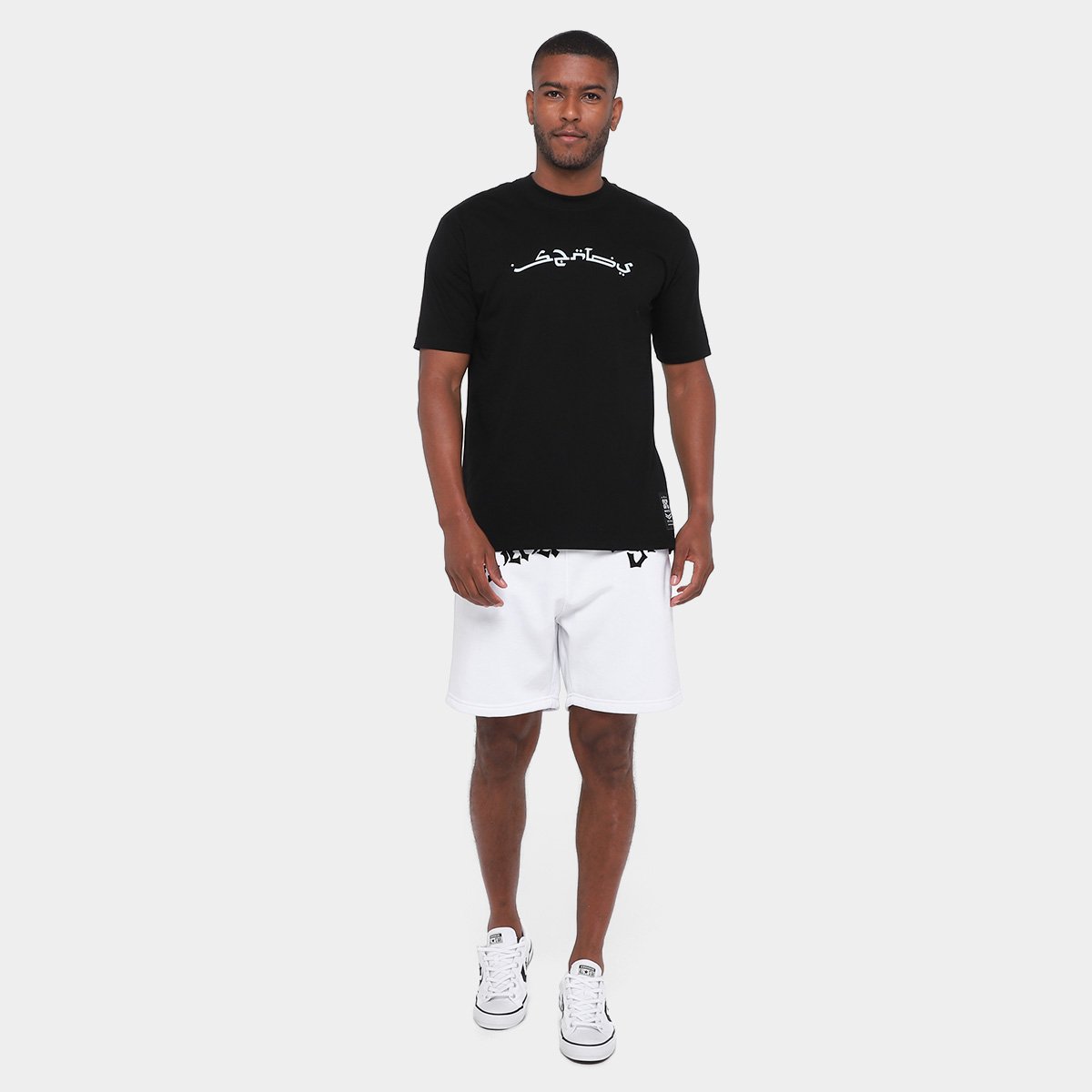Bermuda de Moletom Santos Meu Primeiro Amor Masculina - Tam: P - 3