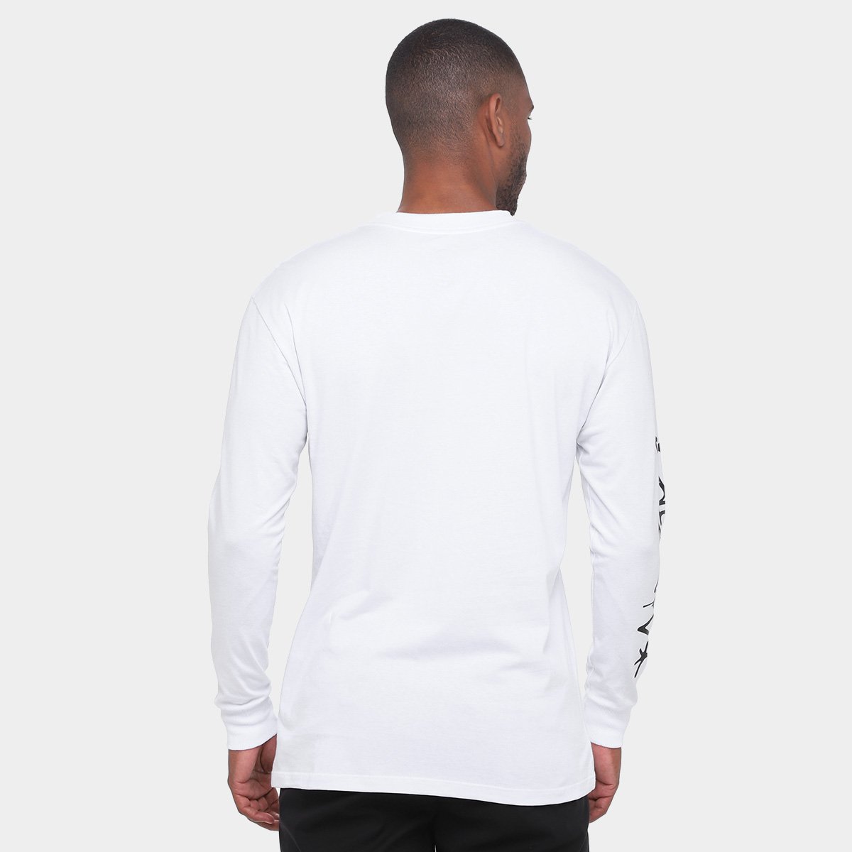 Camiseta Santos Eterno Campeão Manga Longa  Masculina - Tam: P - 1