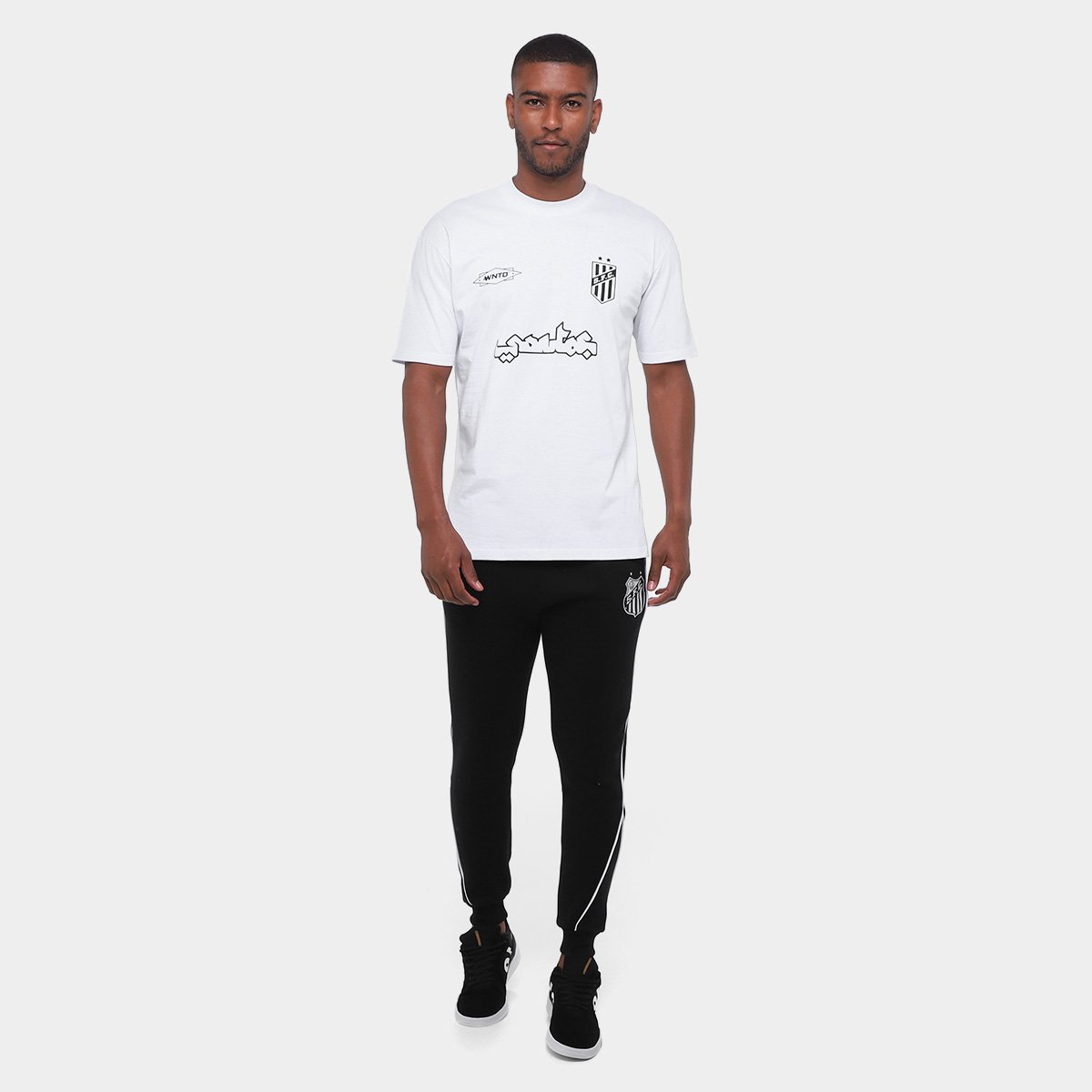 Camiseta Santos Alçapão Masculina - Tam: P - 4