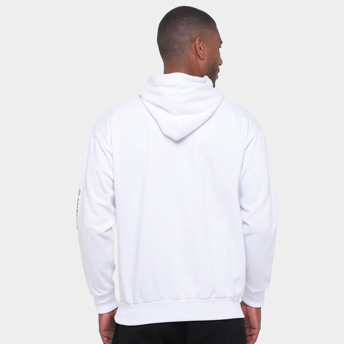 Moletom Com Capuz Santos Com Peixe Aonde For Masculino - Tam: P - 1