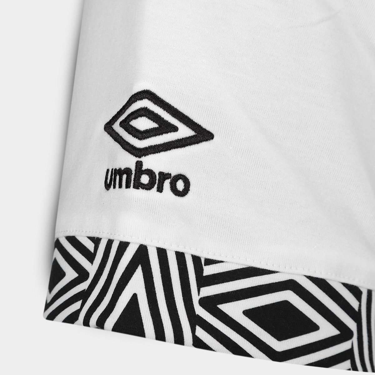 Camisa Santos 26/27 Concentração Umbro Masculina - Tam: P - 4