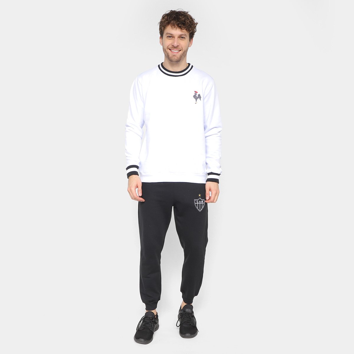 Moletom Atlético Mineiro RetrôMania Masculino - Tam: G - 3