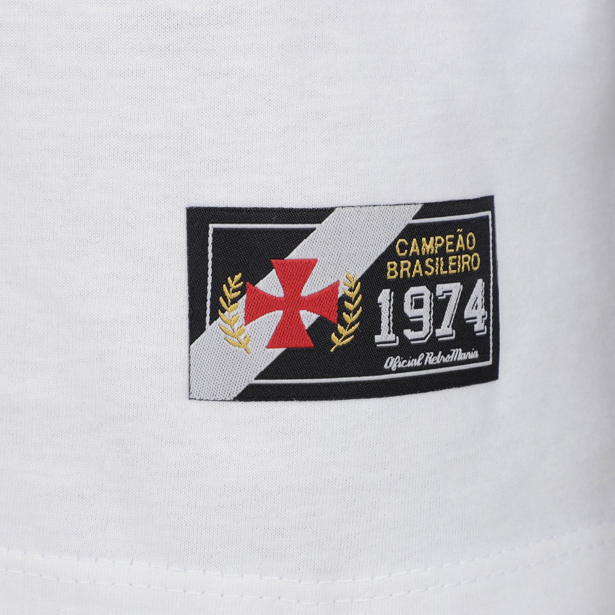 Camiseta Vasco RetrôMania 1974 Nº10 Masculina - Tam: G - 3
