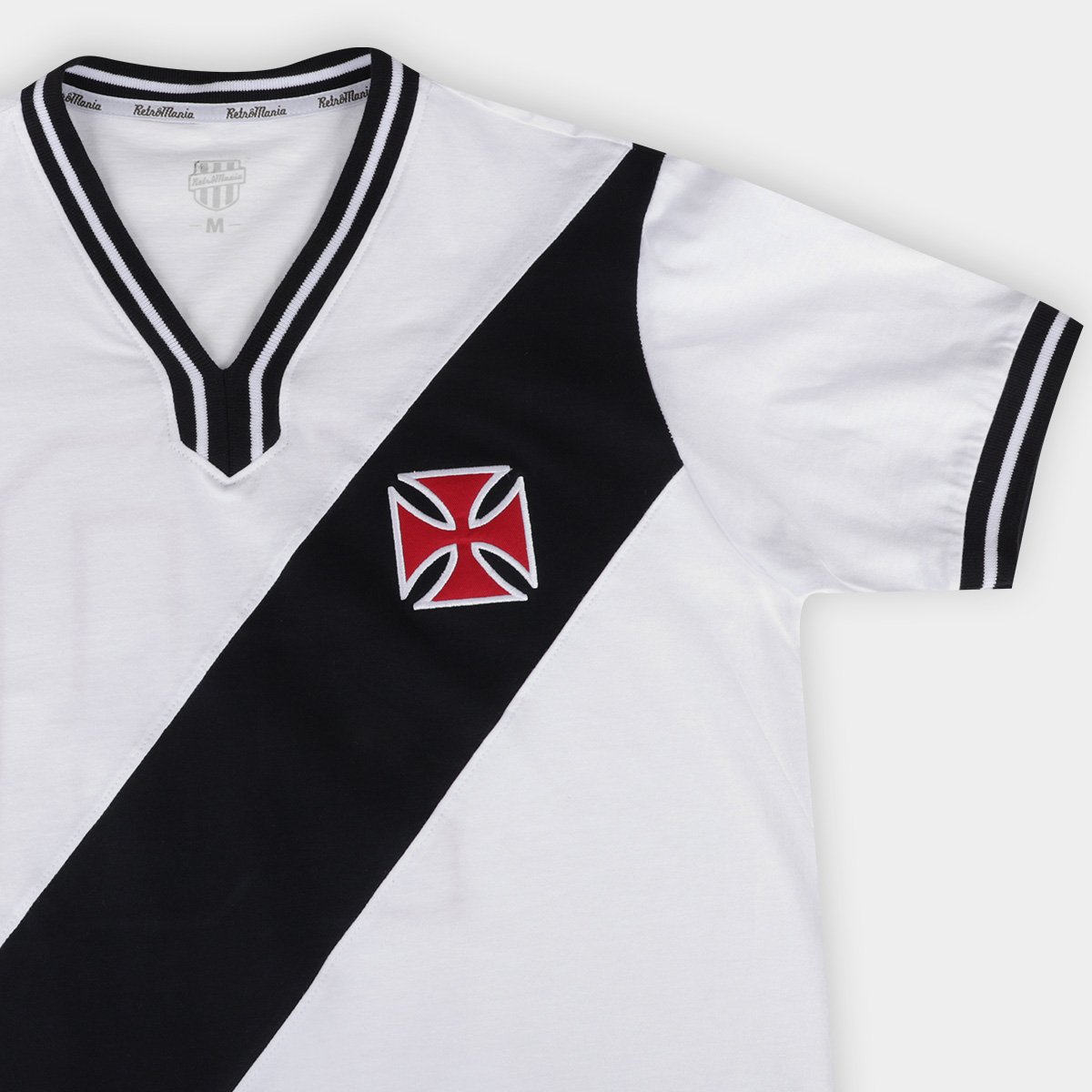 Camiseta Vasco RetrôMania 1974 Nº10 Masculina - Tam: G - 4