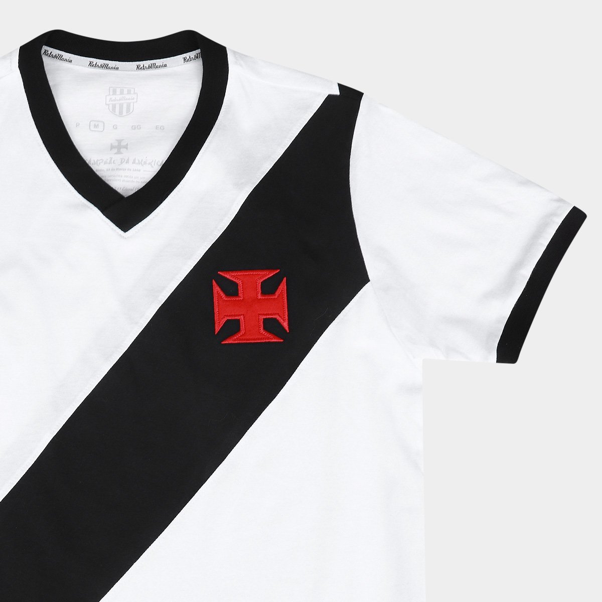 Camisa Vasco Retrômania 1948 Masculina - Tam: P - 4