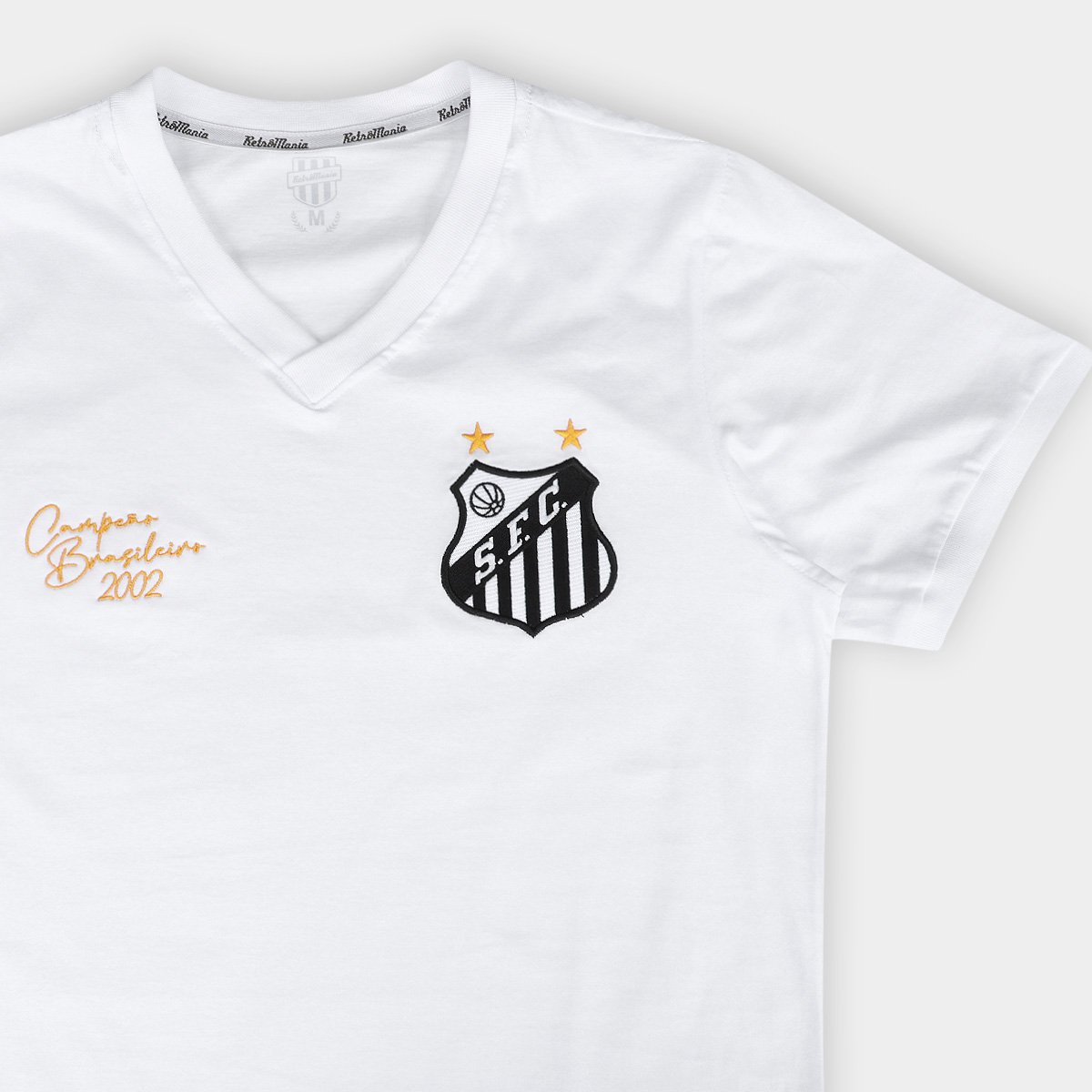 Camisa Santos RetrôMania 2002 Masculina - Tam: P - 5