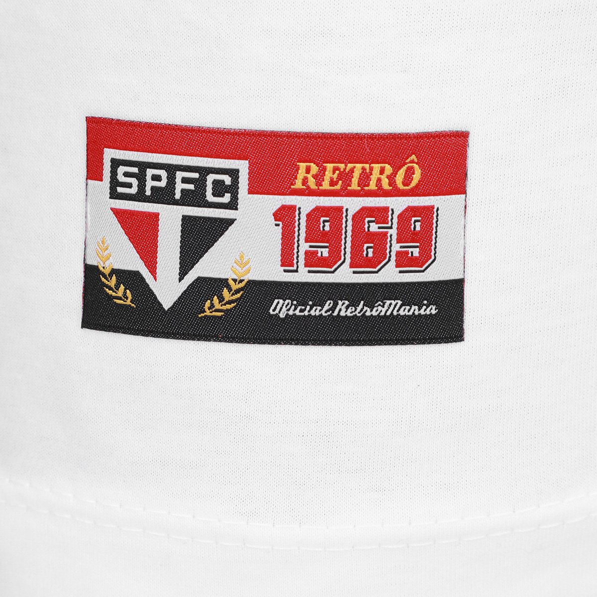 Camiseta São Paulo RetrôMania 1969 Masculina - Tam: P - 3