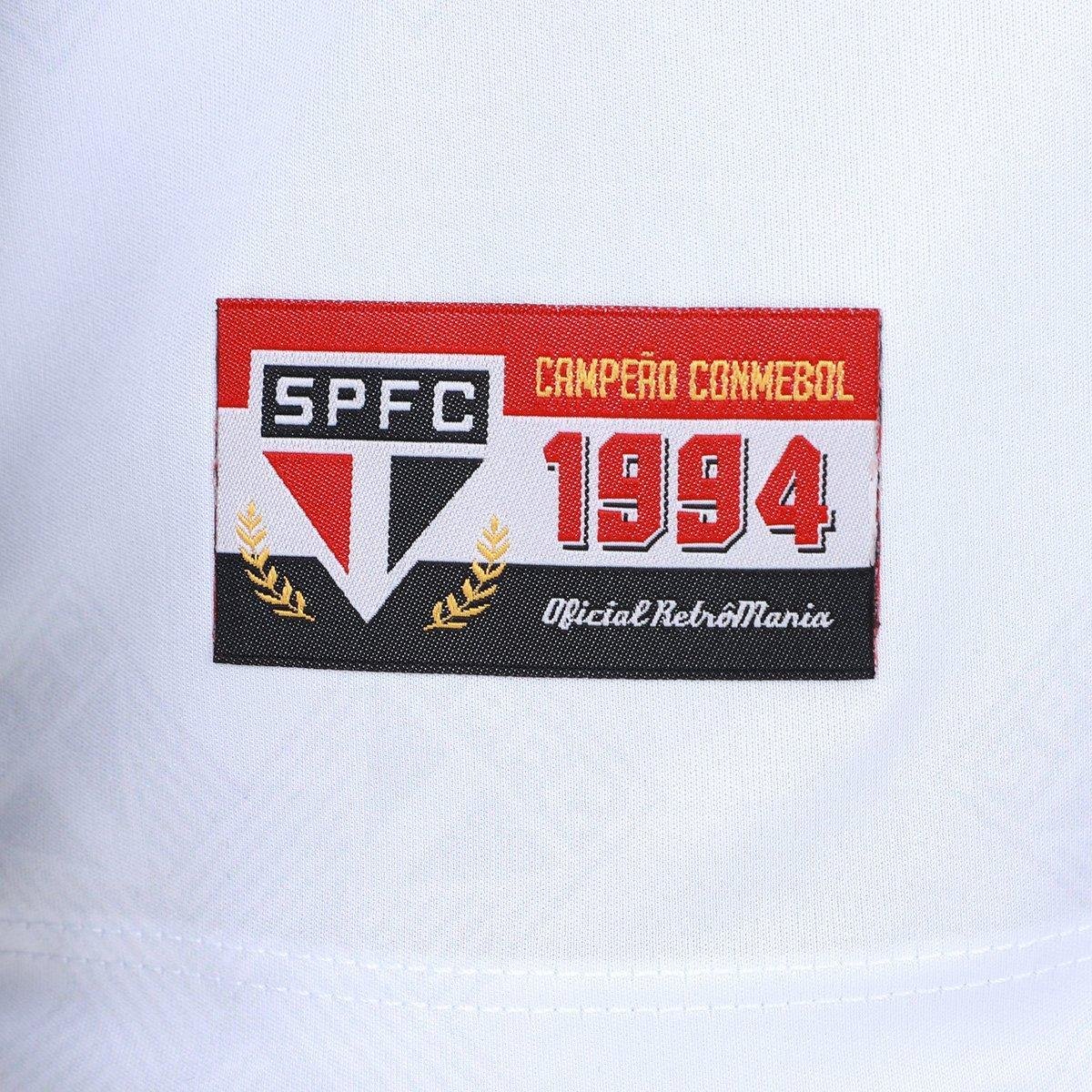Camiseta São Paulo RetrôMania 1994 Masculina - Tam: P - 3