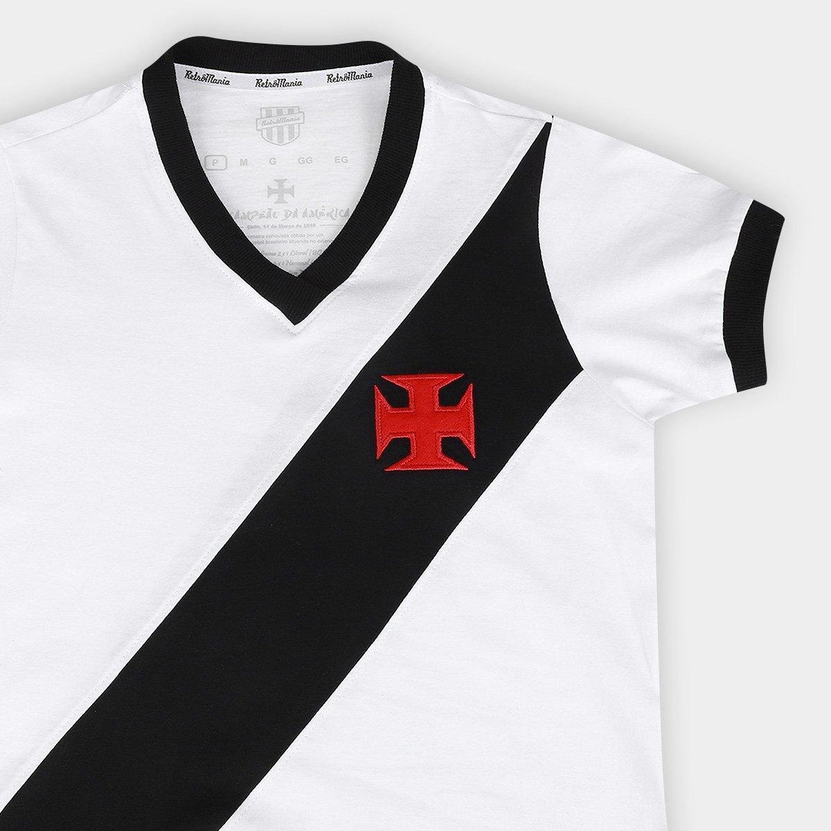 Camiseta Vasco 1948 Retrômania Feminina - Tam: M - 4