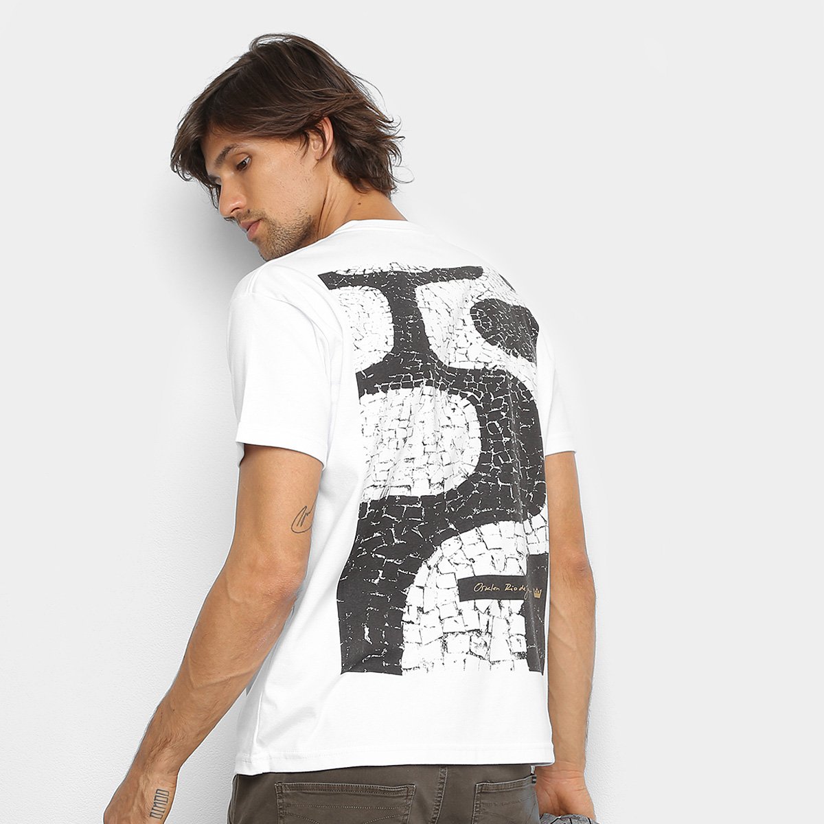 camiseta osklen big shirt