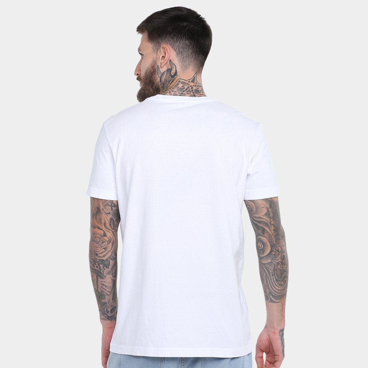 Camiseta Osklen Stone Tridente Brush Masculina - Tam: P - 1