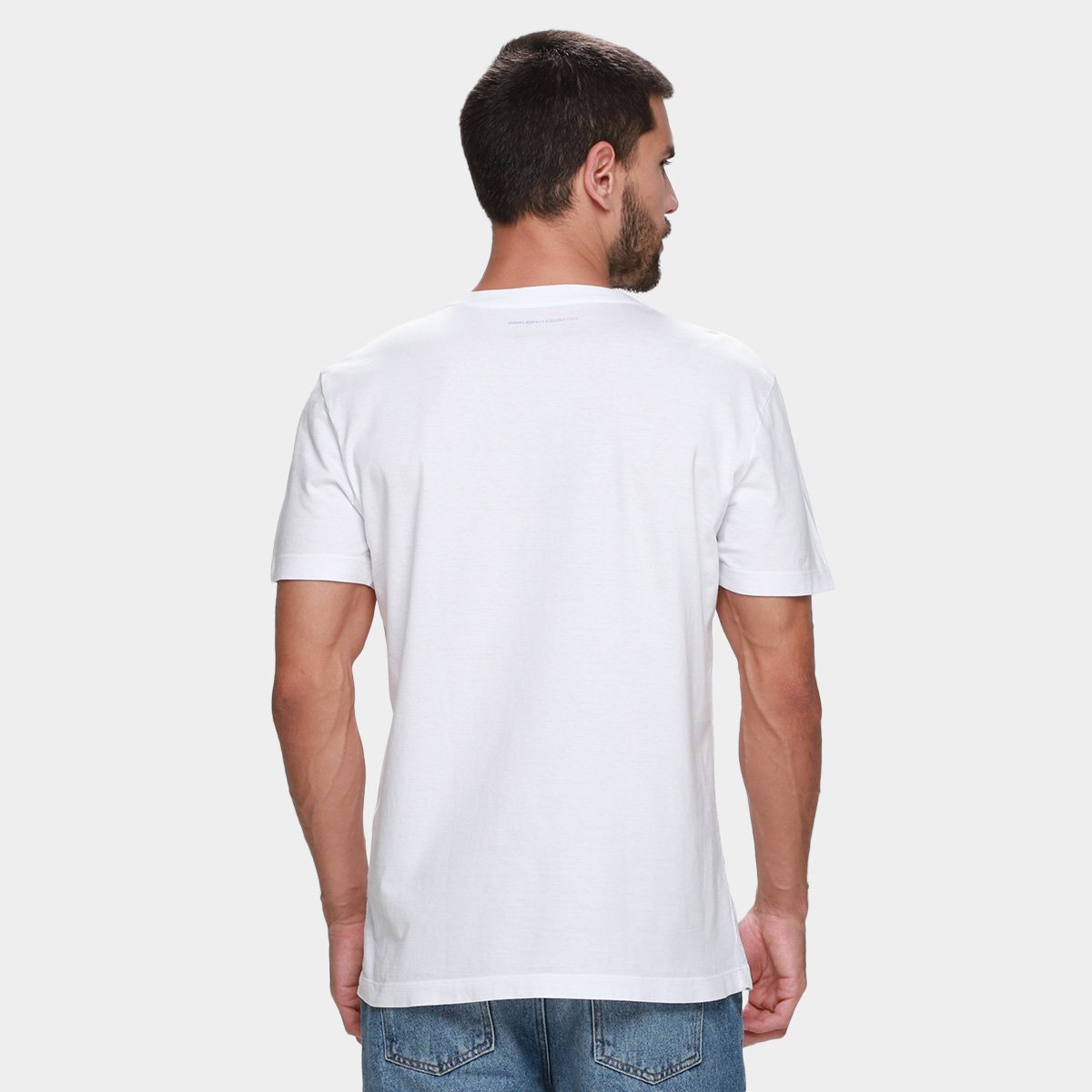 Camiseta Slim Osklen Stone Downwind Masculina - Tam: GG - 1