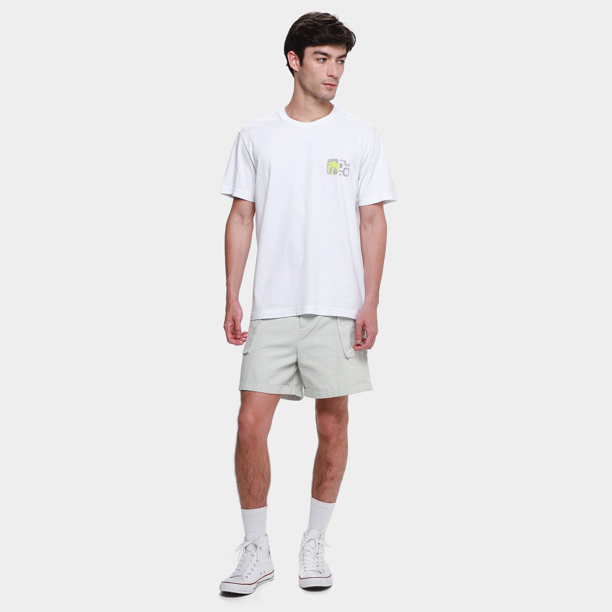 Camiseta Osklen Stone Seaside View Masculina - Tam: G - 4