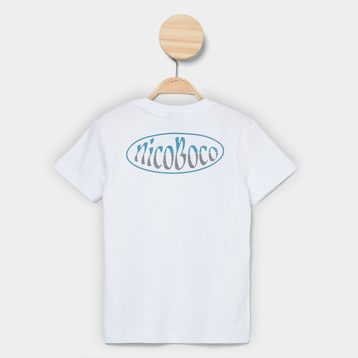 Camiseta Infantil Nicoboco Básica Salv Menino - Tam: 8A - 1