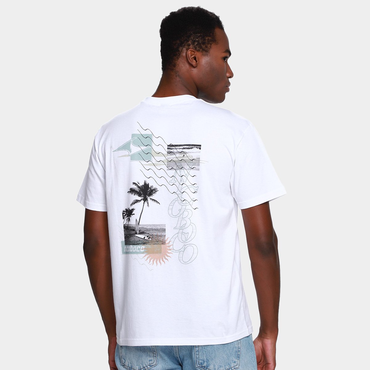 Camiseta Nicoboco Griff Masculina - Tam: P - 1