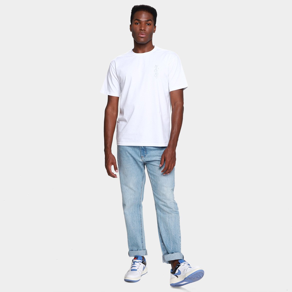 Camiseta Nicoboco Griff Masculina - Tam: P - 3