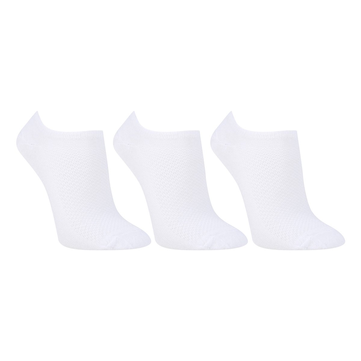 Kit Meias Cia da Meia Invisível Com 3 Pares Feminina