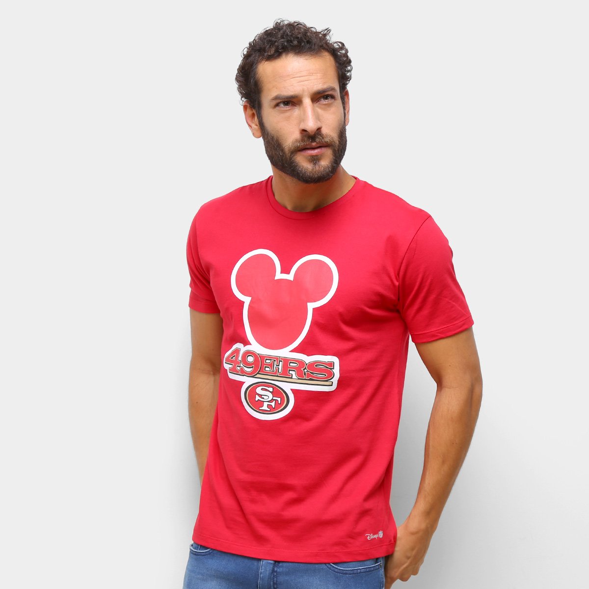 Camiseta NFL SF 49Ers Disney Masculina