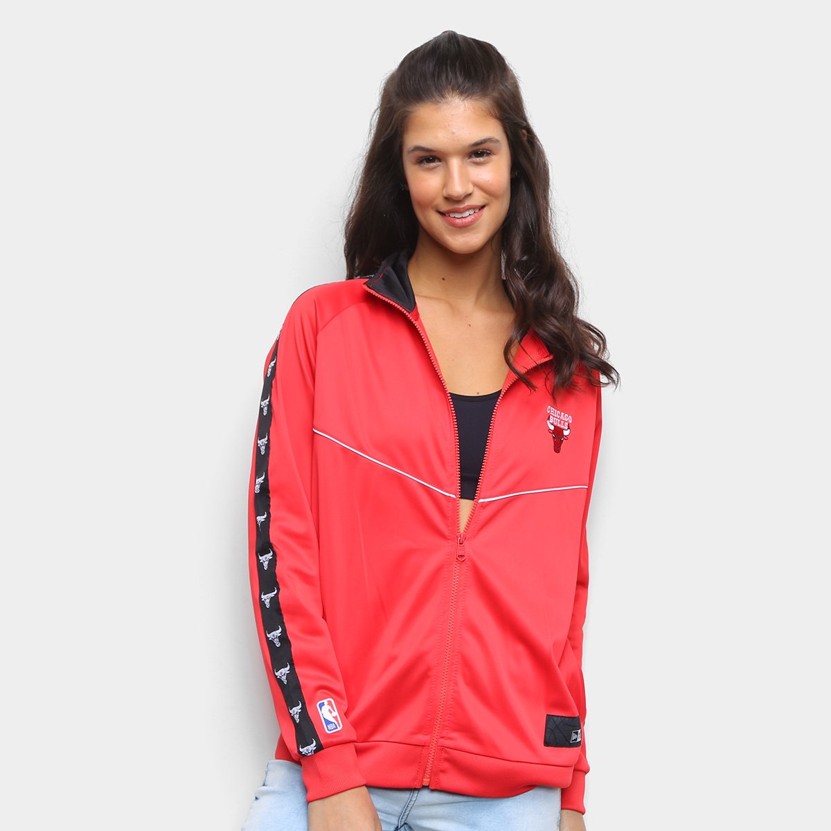 Jaqueta NBA Chicago Bulls New Era Feminina