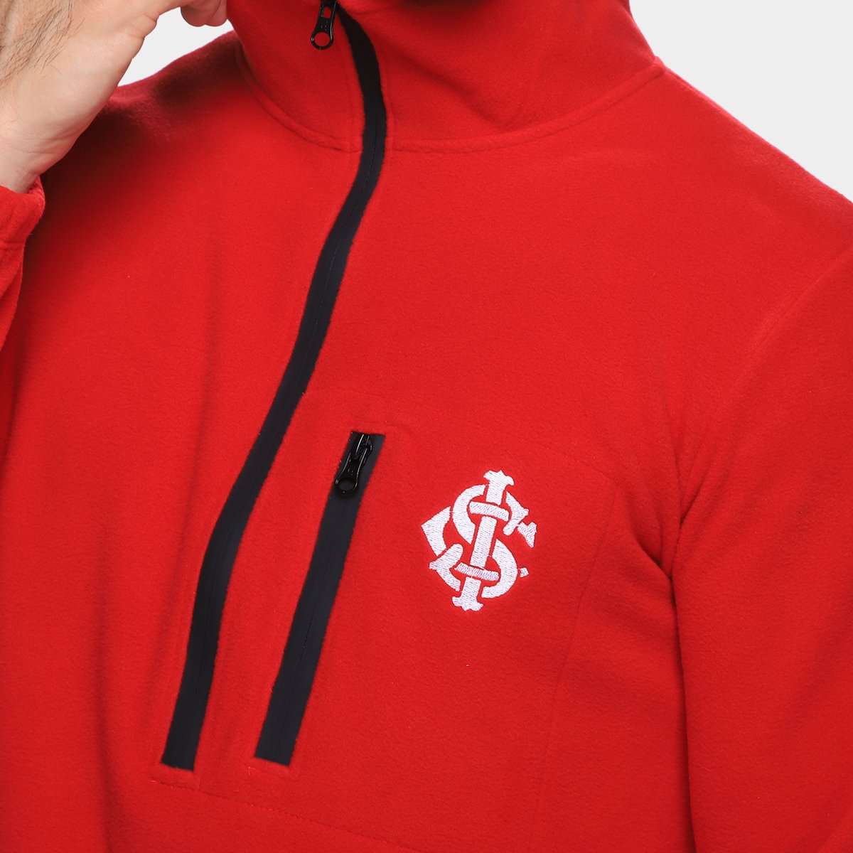 Blusão Internacional Fleece Masculino - Tam: P - 2