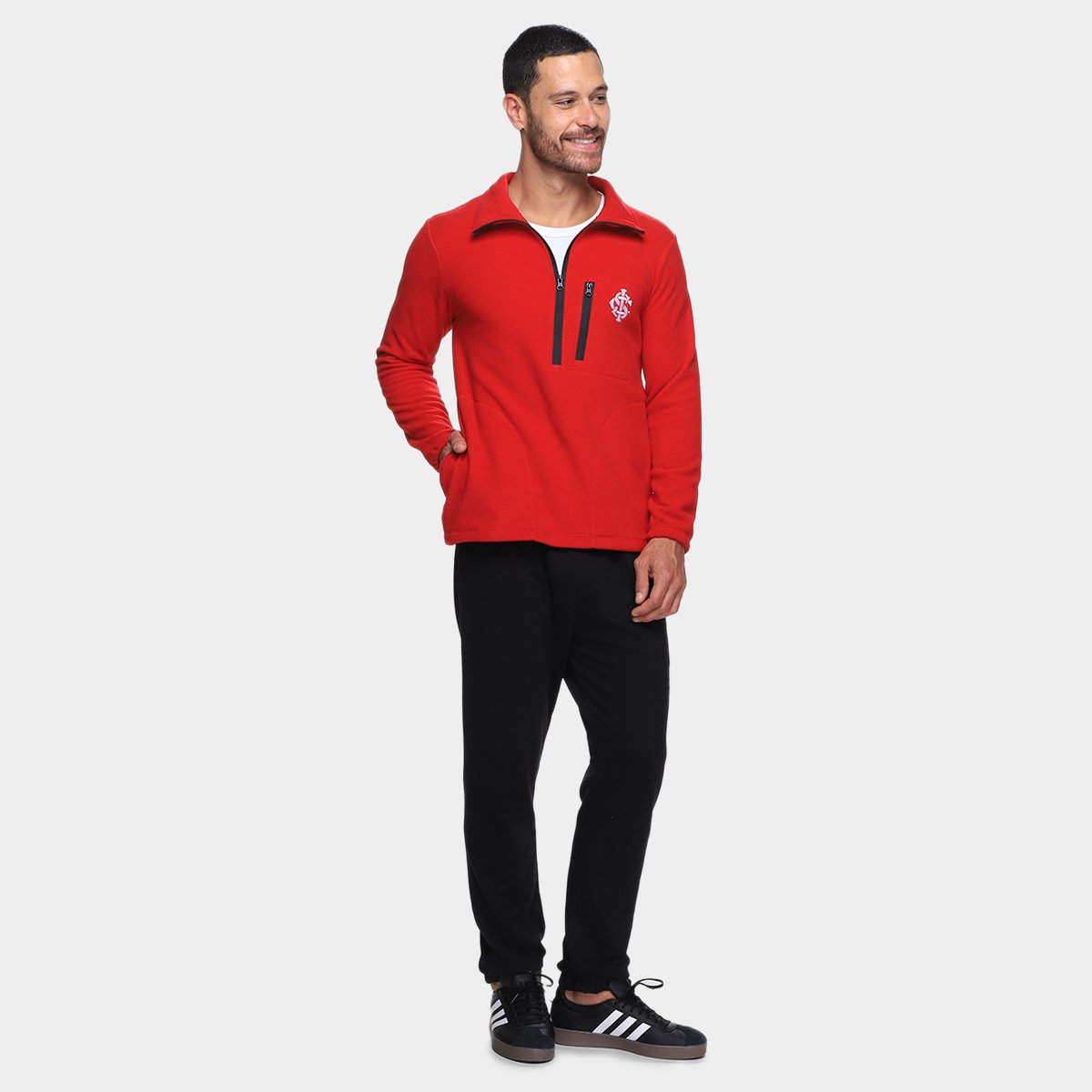 Blusão Internacional Fleece Masculino - Tam: P - 3