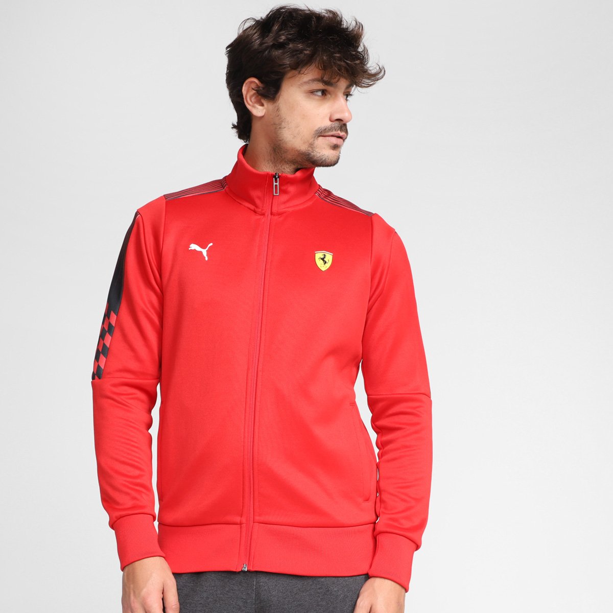 Jaqueta Puma Ferrari Race T7 Track Masculina
