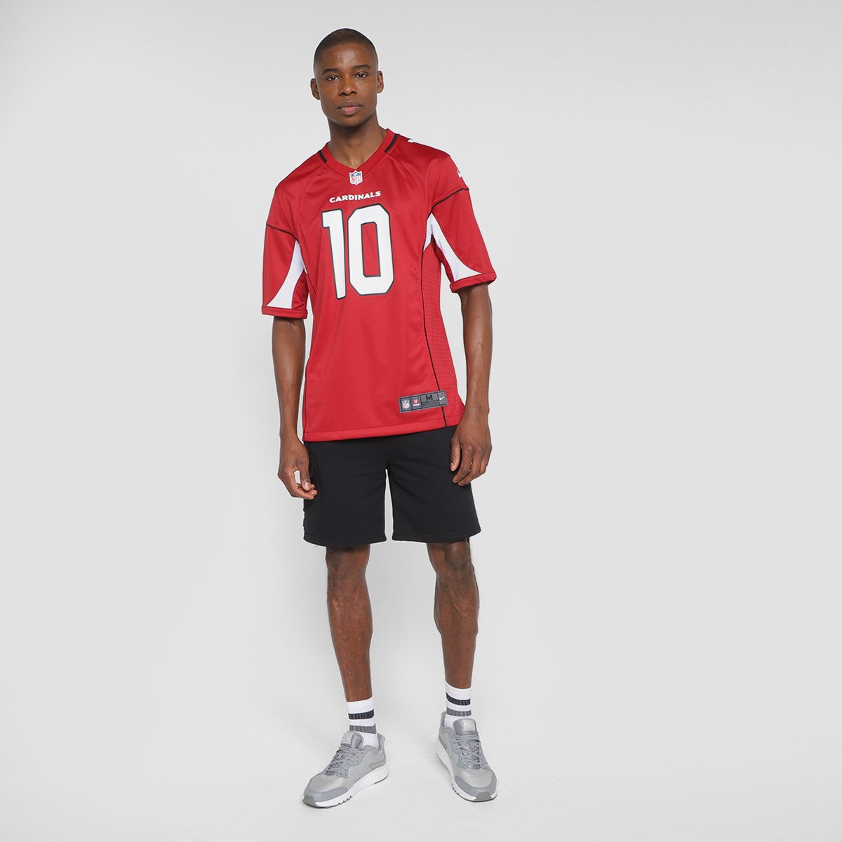Camisa NFL Arizona Cardinals DeAndre Hopkins n° 10 Nike Masculina - Tam: P - 3