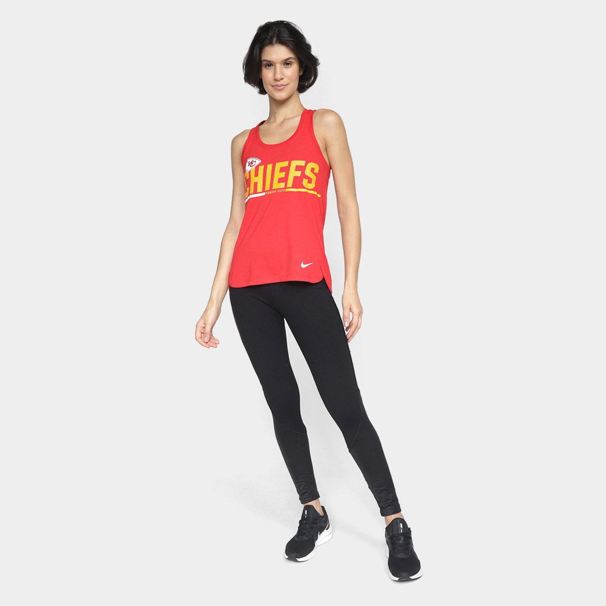 Regata NFL Kansas City Chiefs Nike Feminina - Tam: M - 3