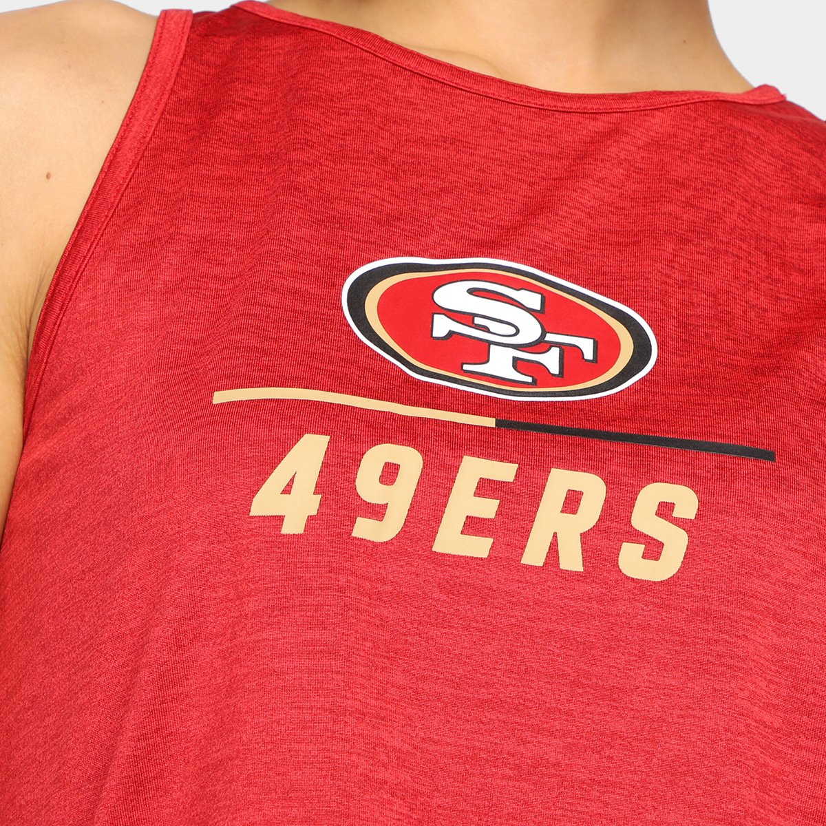 Regata Nike San Francisco 49ers Drop 2 Dri Fit Feminina - Tam: M - 2